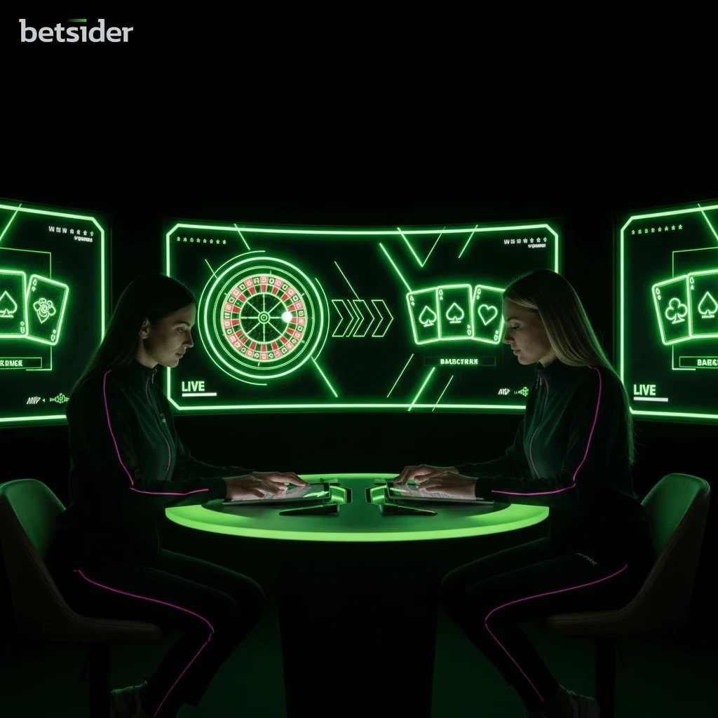 Schermata dei pagamenti sull'app Betsider per effettuare un deposito.