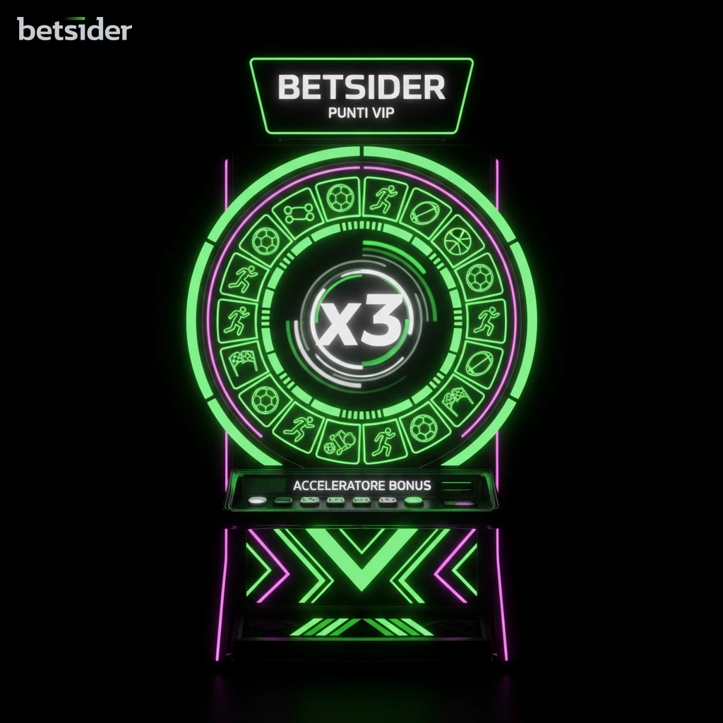 Gioco di slot machine su Betsider con il tasso di conversione per i Punti VIP.